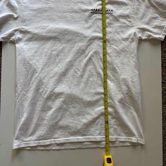 Tom Sachs Designer Graphic Tee Slogan Bullets White Size Medium - Picture 4 of 6